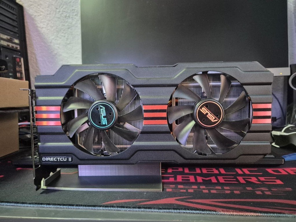 ASUS HD7970 DirectCU II Grafische Kaart, Ophalen, PCI-Express 3, Gebruikt, AMD