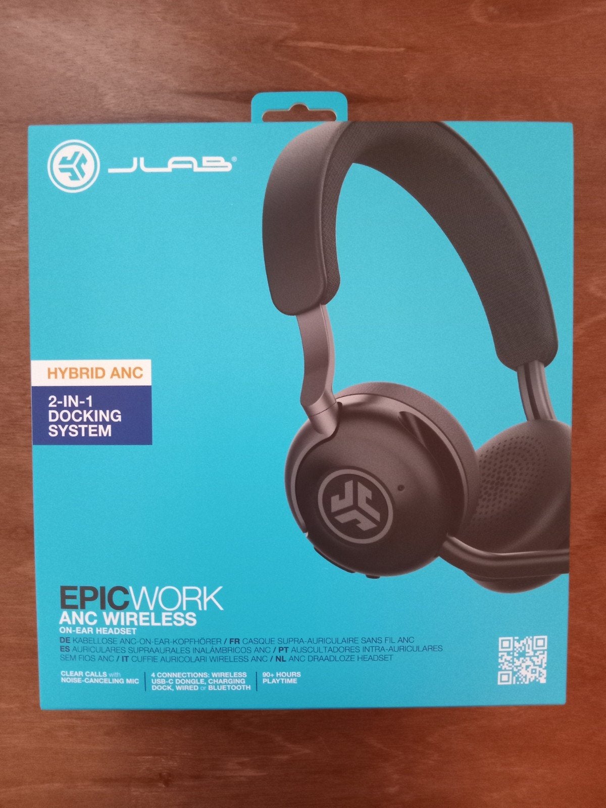 JLab Epic Work ANC Wireless On-Ear Headset, Overige merken, On-ear, Ophalen of Verzenden, Zo goed als nieuw