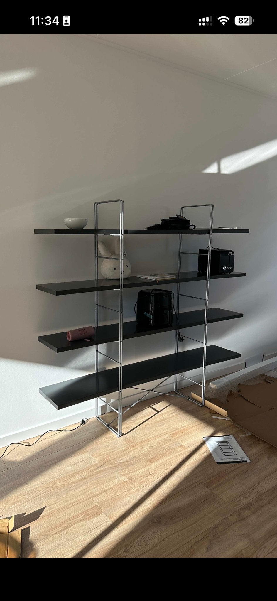 Vintage IKEA Enetri Wandkast Niels Gammelgaard, Huis en Inrichting, Met plank(en), Gebruikt, 100 tot 150 cm, Ophalen of Verzenden