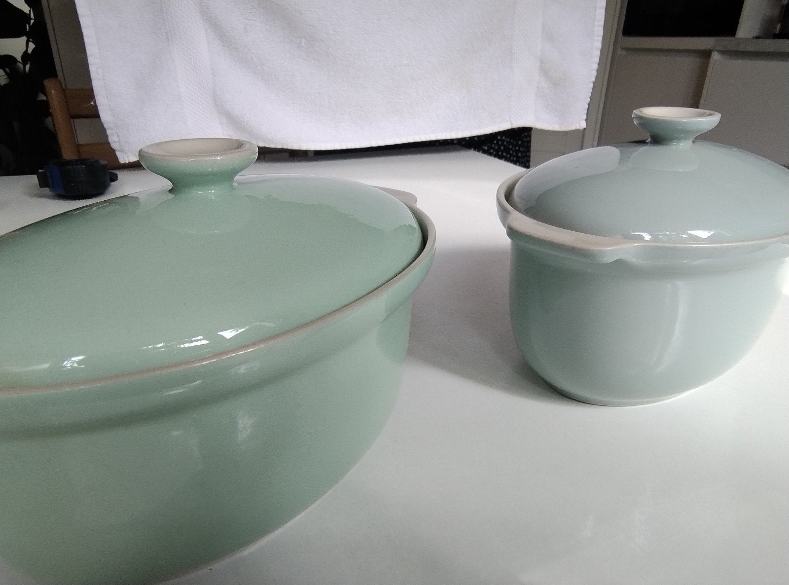 Set van 2 Vintage dekschalen Parafeu De Sphinx, Ophalen of Verzenden, Huis en Inrichting