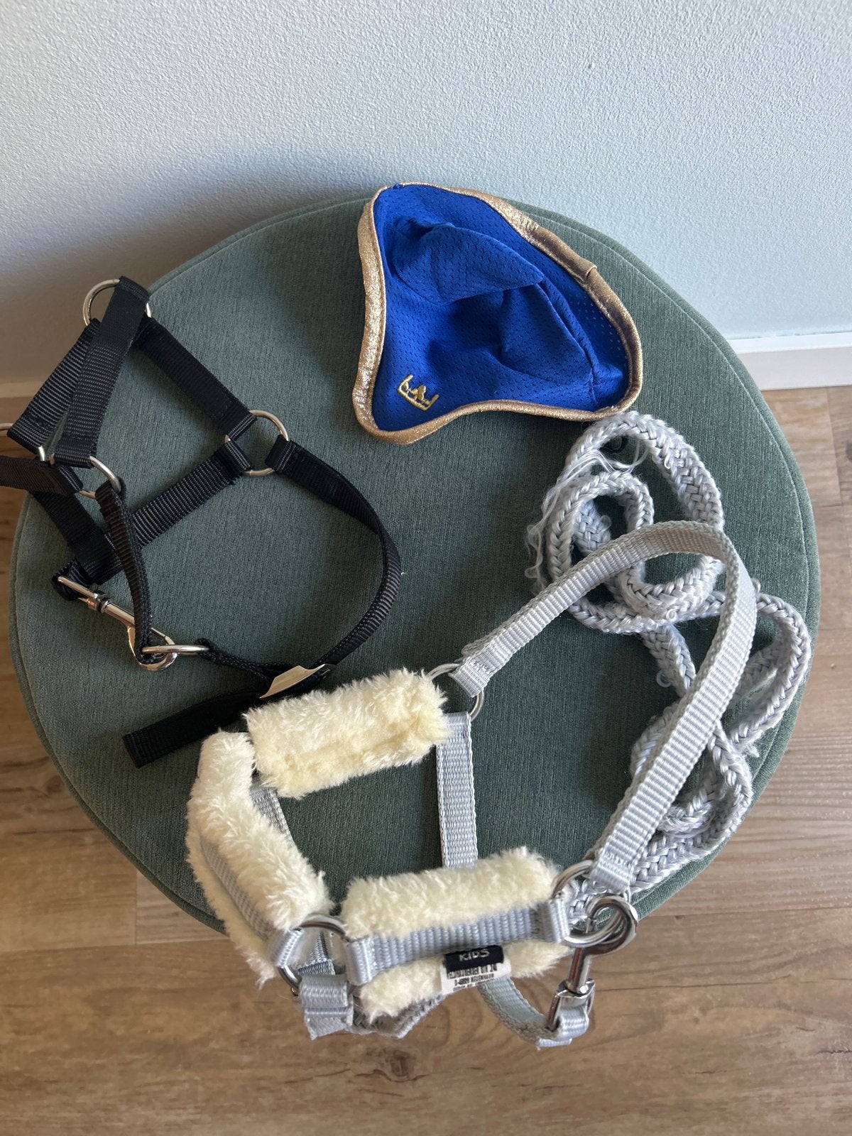 Stokpaard toebehoren, Ophalen, Gebruikt