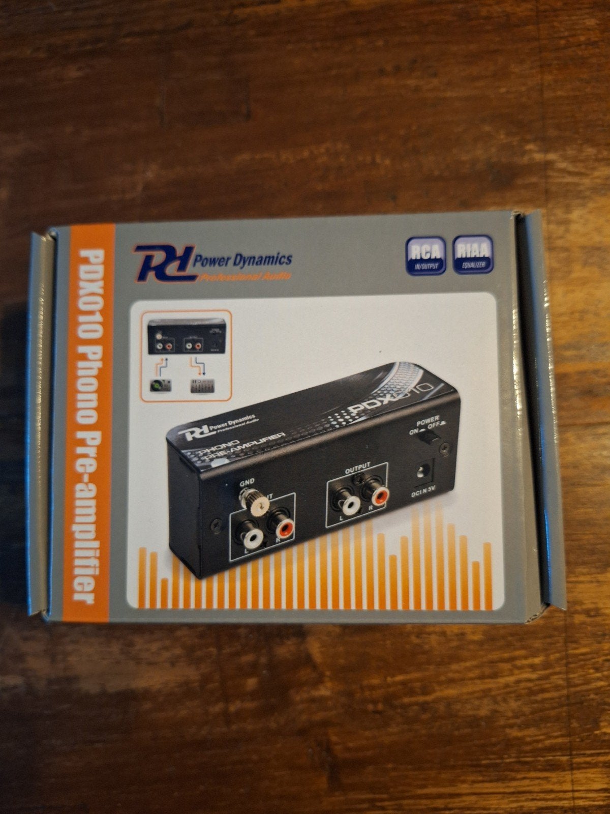 PDX010 Phono Voorversterker - Nieuw in doos, Overige systemen, Nieuw, Minder dan 60 watt, Ophalen