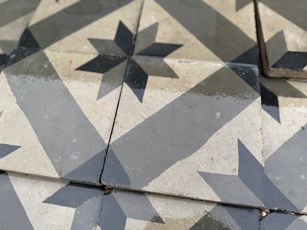 6m2 oude cement tegels 20x20x2cm., Ophalen, Overige materialen, Gebruikt, Walstra