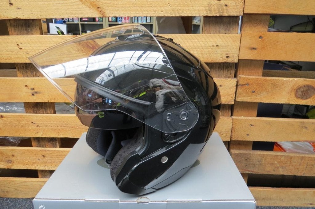 Nieuwe jethelm met zonnevizier maat S van 149,95 voor 79,95, Motoren, Veghel, S, Info@splashdesign.com, Splashdesign