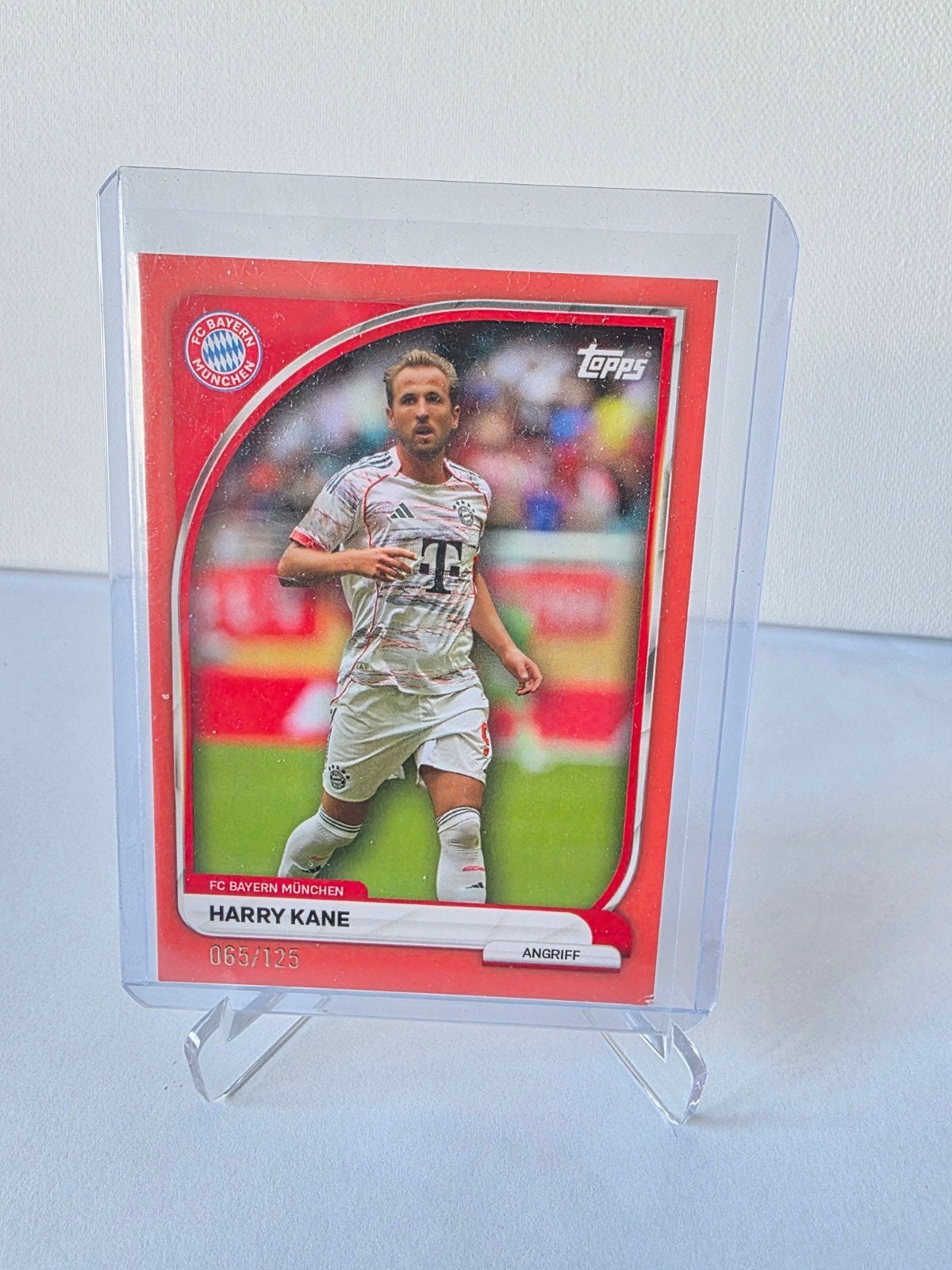 Harry Kane 55/125 FC Bayern München, Verzamelen, Sportartikelen en Voetbal, Zo goed als nieuw, Spelerskaart, Buitenlandse clubs