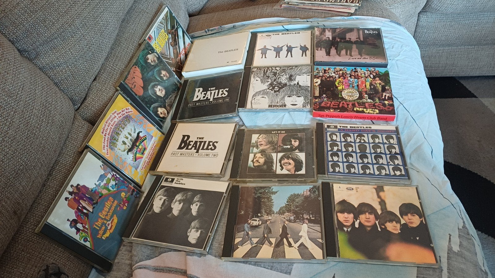 16  x The Beatles Albums zie foto's, Ophalen of Verzenden, 1970 - 1979, Gebruikt