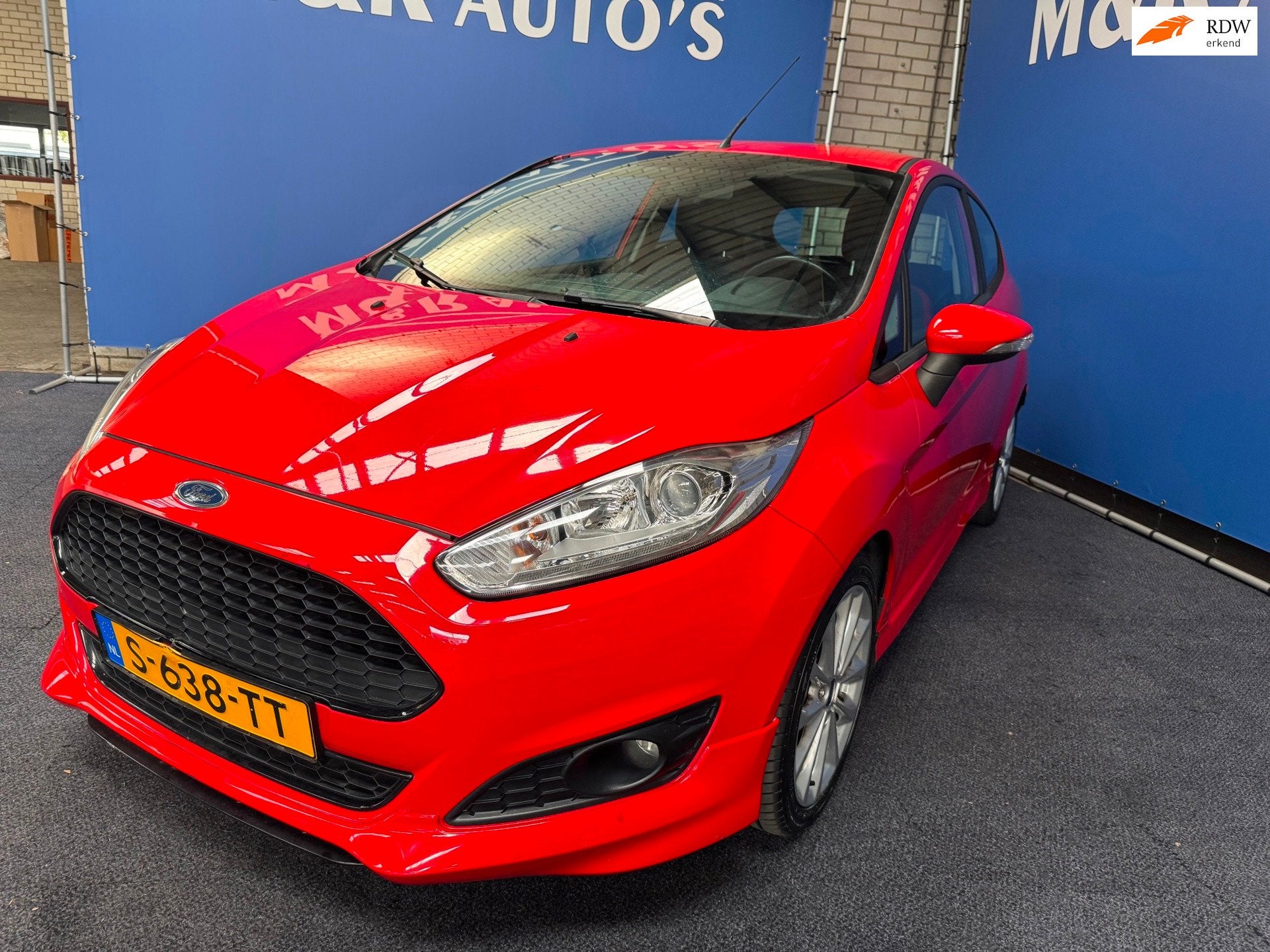 Ford Fiesta 1.0 EcoBoost Sport ST Nieuwe APK, Auto's, Voorwielaandrijving, Euro 5, Verwarmde buitenspiegels, 23 km/l