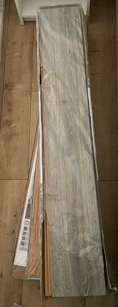 3x Wicanders kurk vinylvloer (Rustic Limed Gray Oak), Doe-het-zelf en Verbouw, Vloerdelen en Plavuizen, Ophalen, Overige materialen