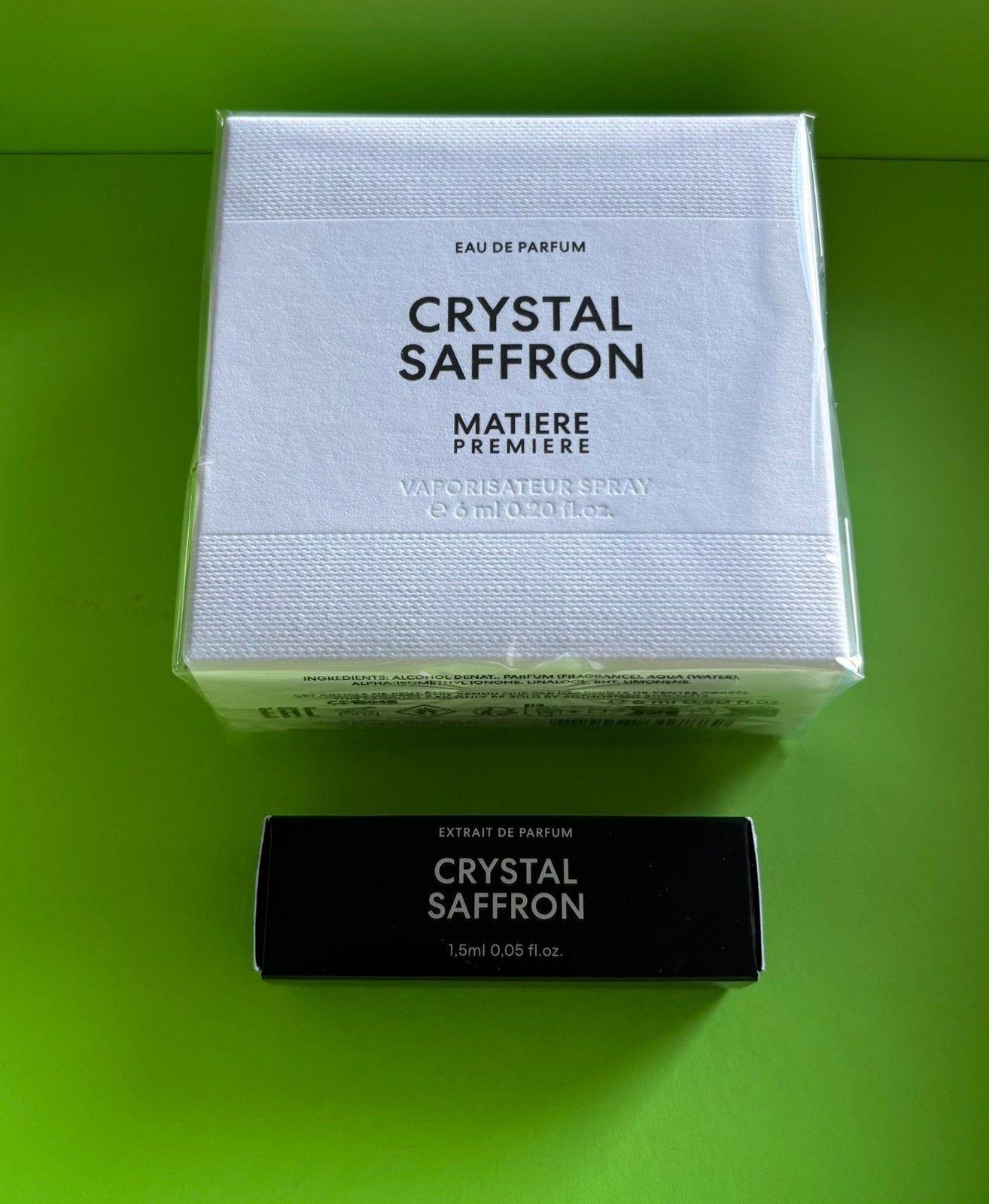 Matière Première Crystal Saffron 6 + 1,5 ml Nieuw, Ophalen of Verzenden, Nieuw