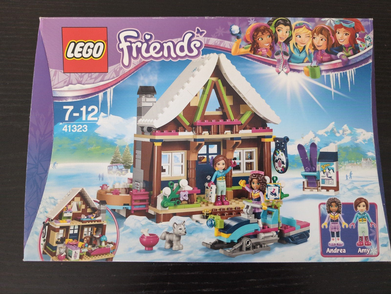 LEGO Friends Snow Resort Chalet 41323, Kinderen en Baby's, Speelgoed | Duplo en Lego, Gebruikt, Lego, Friends, Ophalen of Verzenden