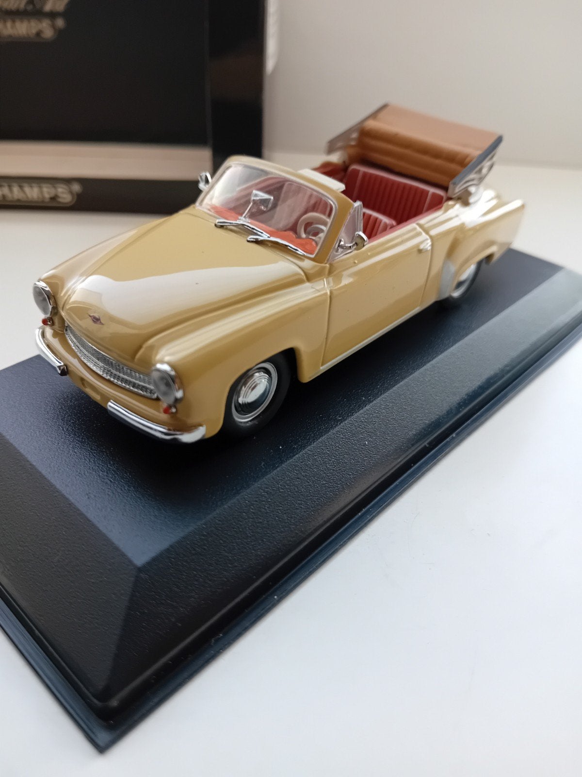 Minichamps Wartburg A312 Cabriolet., Ophalen of Verzenden, Zo goed als nieuw, Auto, MiniChamps