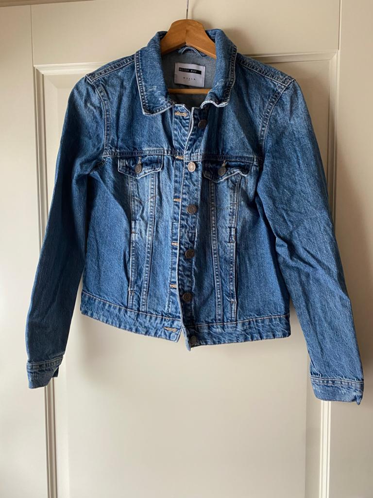 Noisy May spijkerjack maat M, Ophalen of Verzenden, Zo goed als nieuw, Maat 38/40 (M), Blauw