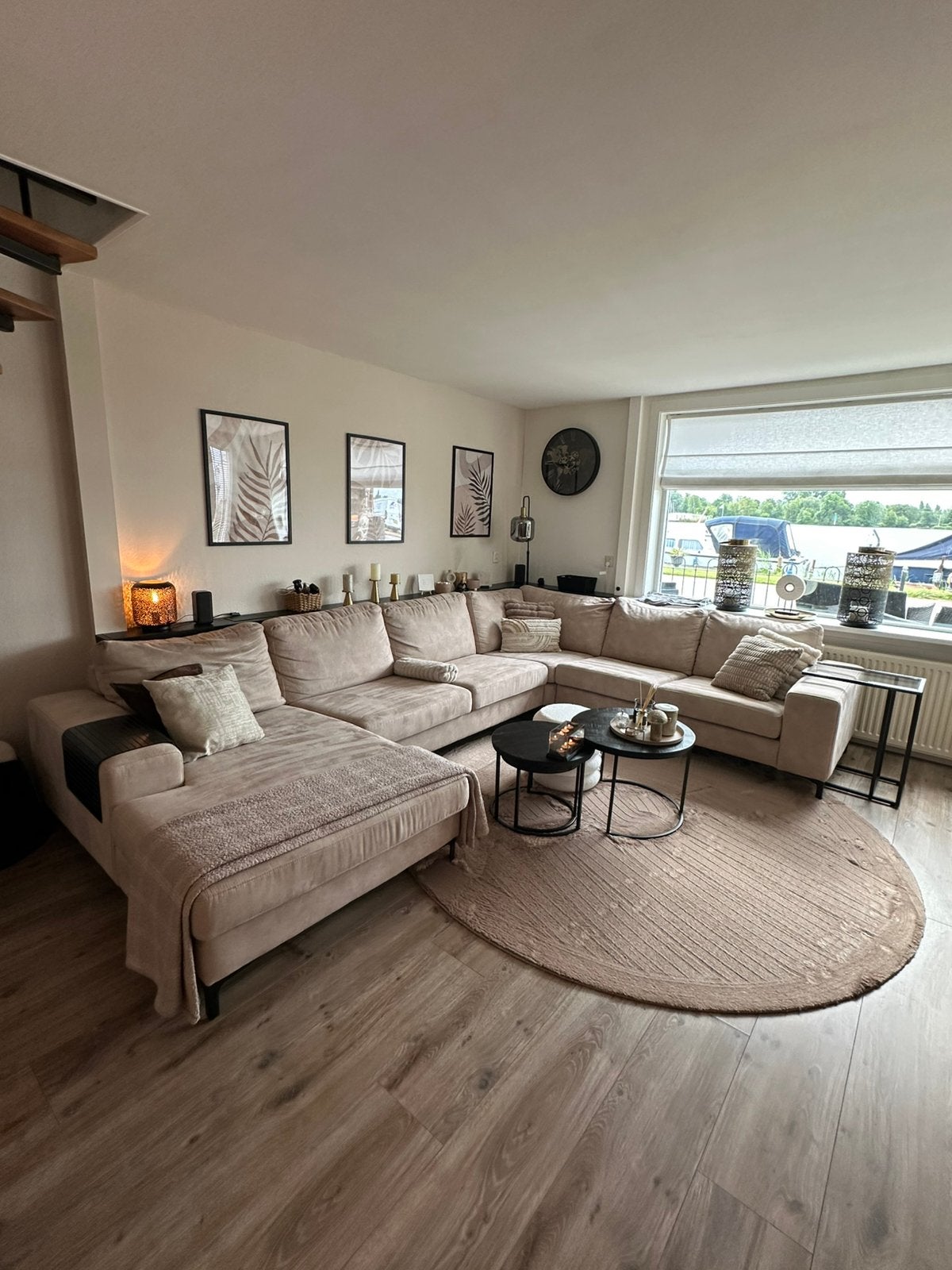 Haco Paris hoekbank XXL 370x271 cm | vlekgarantie sep 2027, Huis en Inrichting, Ophalen, Hoekbank, 300 cm of meer, Zo goed als nieuw