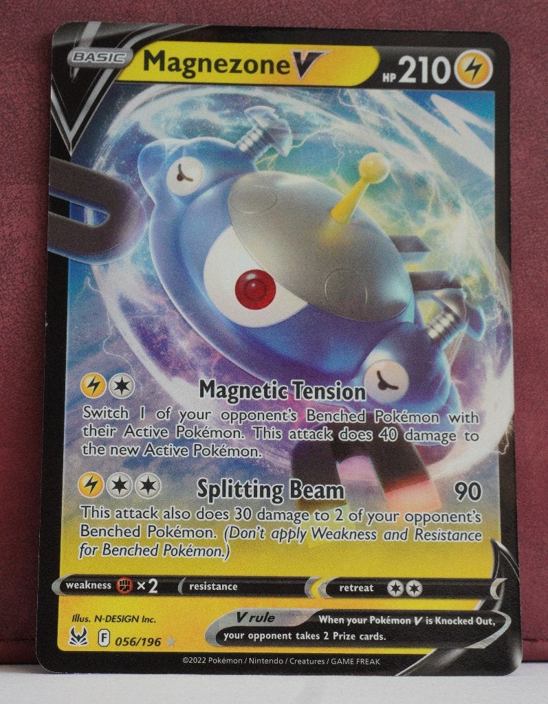 Magnezone V 056-196 Lost Origin Pokémon Kaart, Ophalen of Verzenden, Nieuw, Losse kaart