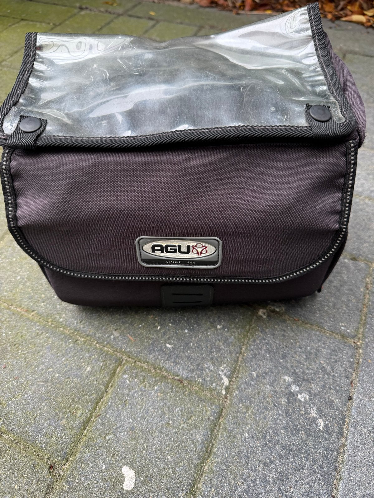 AGU Yamaska stuurtas met kaartleeshoes  - KlickFix adapter, Ophalen, Gebruikt