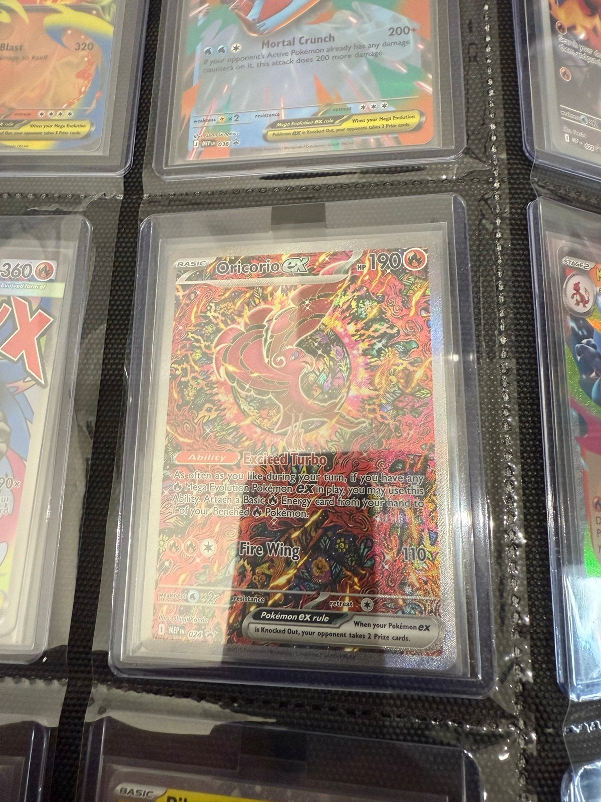 Oricorio ex Pokémon kaart - Full Art, Ophalen of Verzenden, Nieuw, Losse kaart