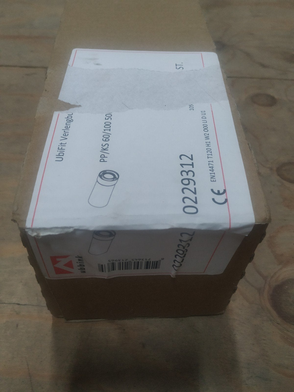 Ubbink Ubifit verlengbuis 60/100
500 mm 0229312, Doe-het-zelf en Verbouw, Nieuw, Ophalen of Verzenden, Minder dan 2 meter, 80 mm of meer
