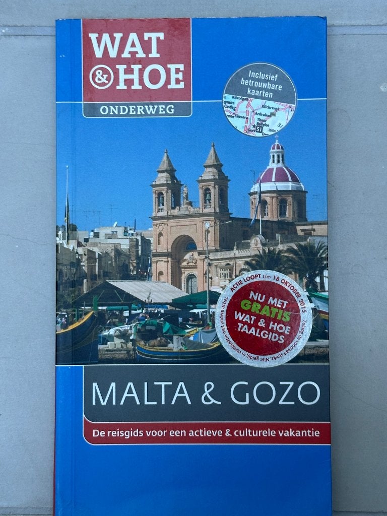 Malta & Gozo, Wat & Hoe, Boeken, Overige merken, Verzenden, Europa, Zo goed als nieuw