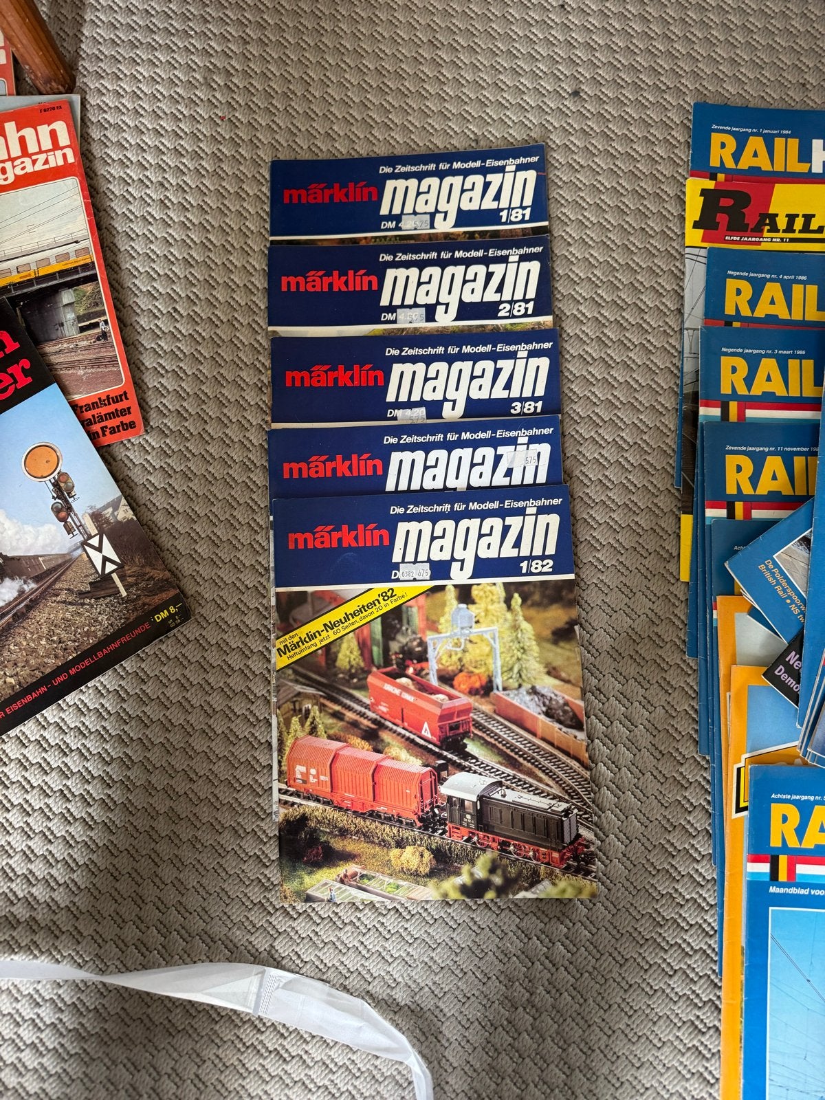 Märklin Magazin Tijdschriften - Diverse Uitgaven, Ophalen of Verzenden