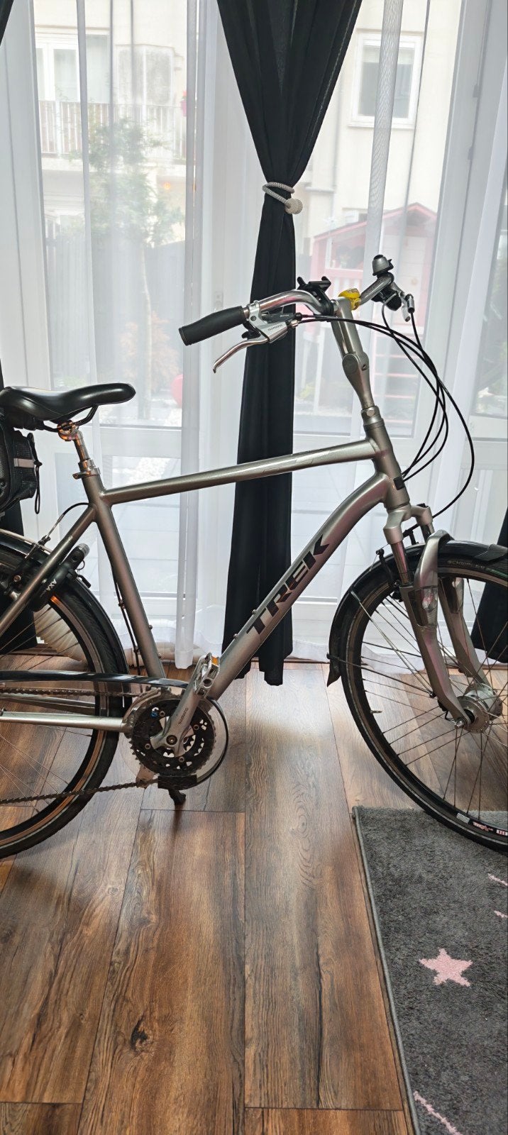 Trek T300 Herenfiets - Comfortabel en Robuust, Overige merken, Gebruikt, Velgrem, Versnellingen