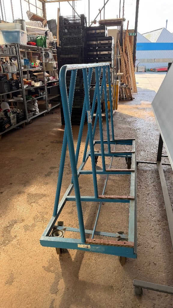 Platenkar Eurokraft type EF40 - 500 kg, Doe-het-zelf en Verbouw, 100 liter of meer, Ophalen, Gebruikt, Transportkar