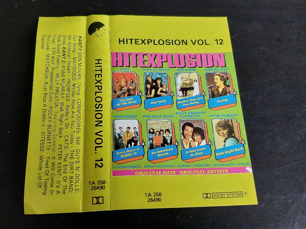 HITEXPLOSION VOL. 12 (MC), Ophalen of Verzenden, Zo goed als nieuw, Origineel, 1 bandje