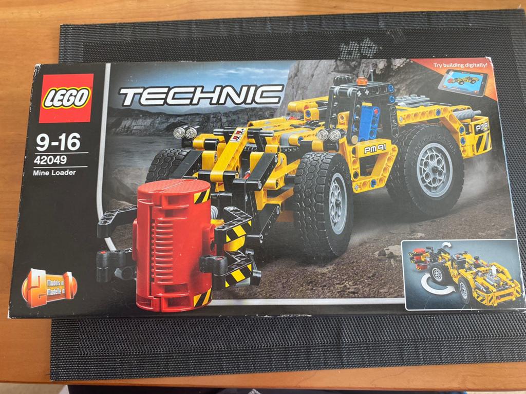 Lego technics 42049 - mijnbouwlader, Compleet, Lego, Ophalen of Verzenden, Zo goed als nieuw