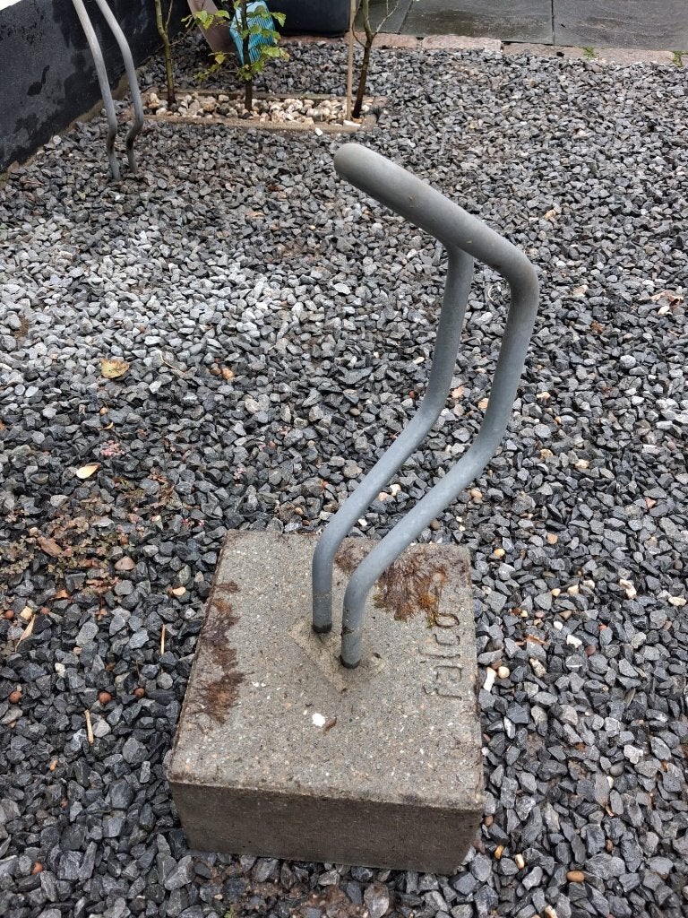 Fietsbeugel, Ophalen, Gebruikt