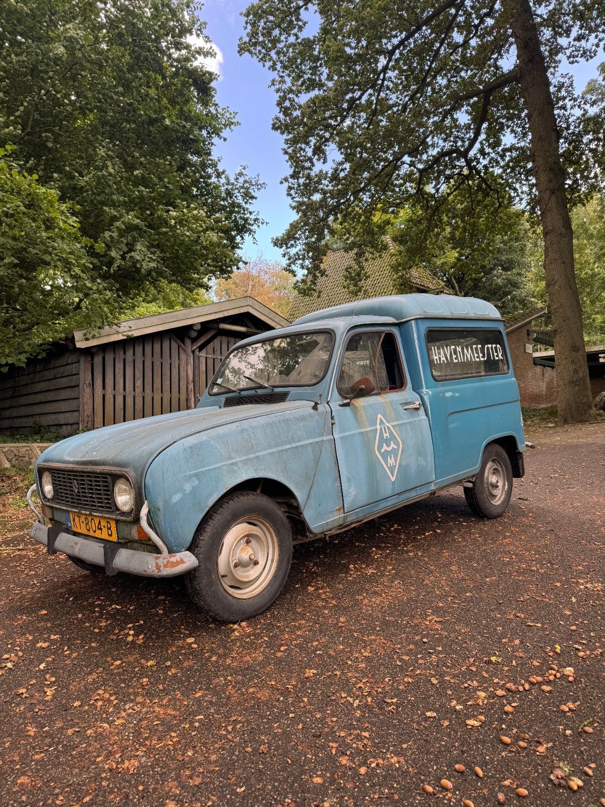 Renault 4 F4, Blauw, 845 cc, Handgeschakeld, Geïmporteerd