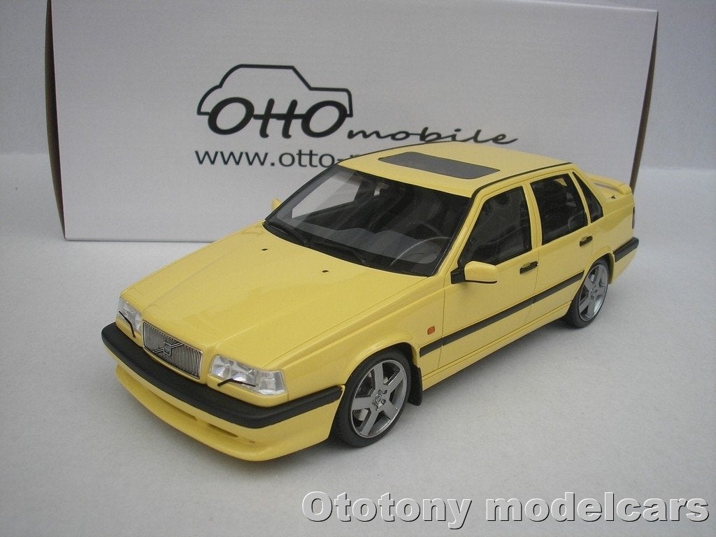 Volvo 850 T-5R 1996 Creme Yellow 1/18 Otto Mobile, Ophalen of Verzenden, Nieuw, Auto, OttOMobile