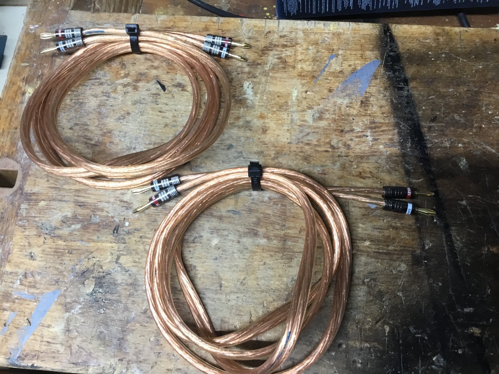 Monster luidsprekerkabel., Ophalen of Verzenden, Zo goed als nieuw, Luidsprekerkabel