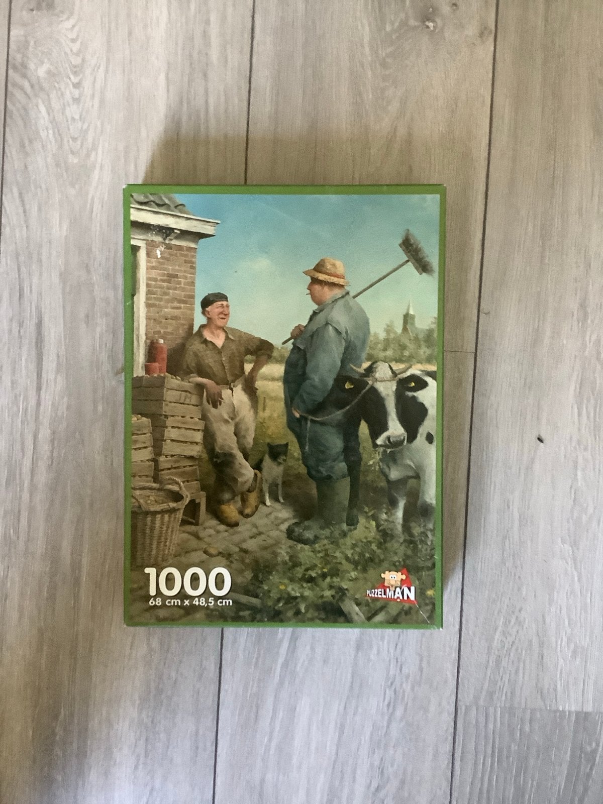 Marius van Dokkum weerpraatje, Ophalen, 500 t/m 1500 stukjes, Zo goed als nieuw, Legpuzzel