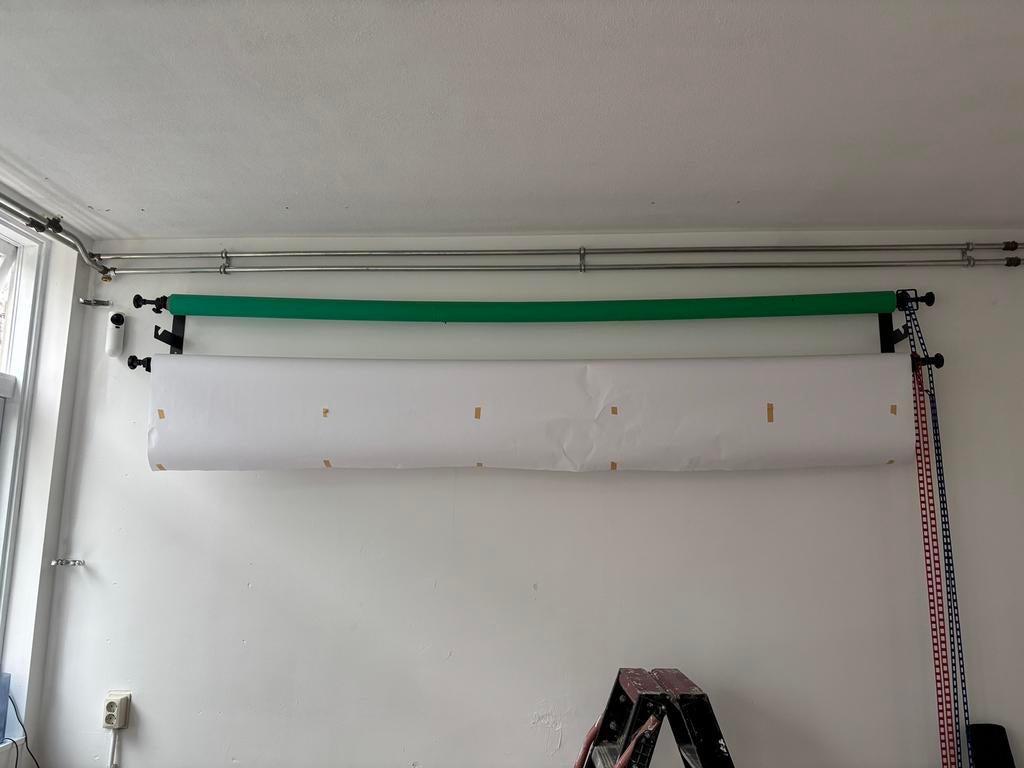 Green Screen en Beamer Projector Nieuw!, Ophalen, Zo goed als nieuw, Achtergrond