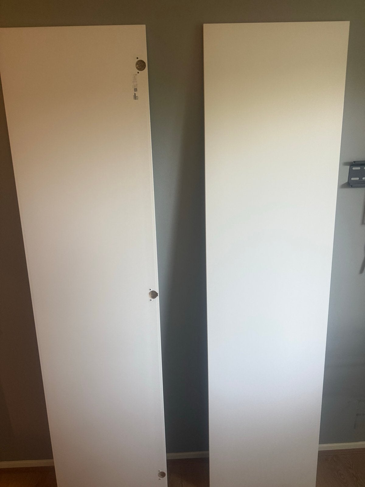 2 IKEA Pax deuren 1,95m, Ophalen, Minder dan 50 cm, Gebruikt, 150 tot 200 cm