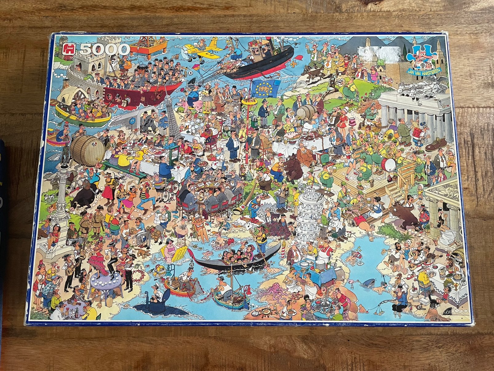 Van Haasteren puzzel 5000 stukjes, Ophalen, Meer dan 1500 stukjes, Gebruikt