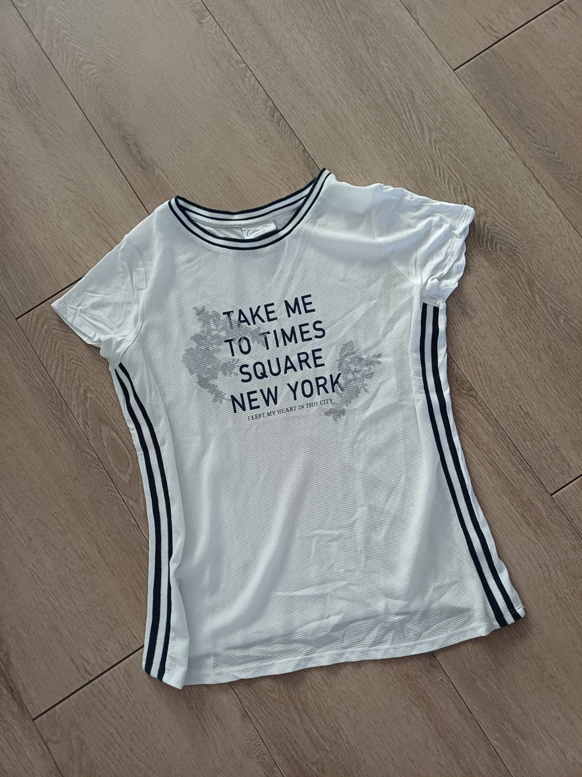 Shirt Cotton Club maat M, izgs, Blauw, Ophalen of Verzenden, Zo goed als nieuw, Korte mouw