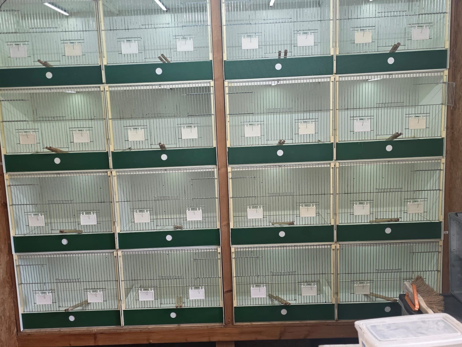 heesakker kooien, Ophalen, Aluminium, Broedkooi of Kweekkooi