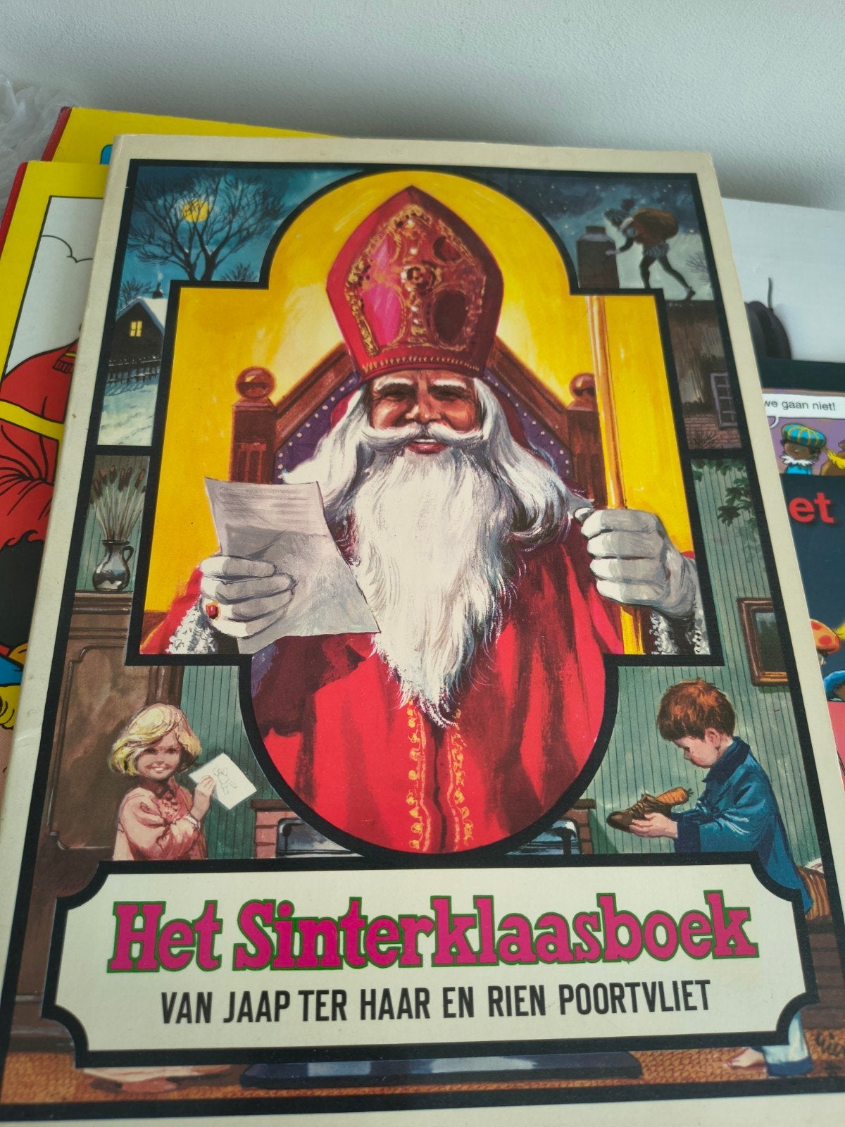 Het Sinterklaasboek Rien Poortvliet eerste druk 1969, Ophalen of Verzenden
