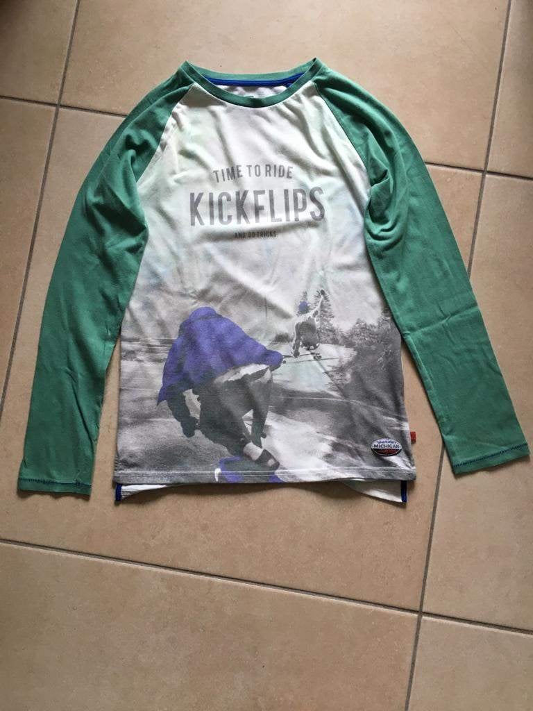 Lichte longsleeve 146-152, Gebruikt, Ophalen of Verzenden, Shirt of Longsleeve, Jongen