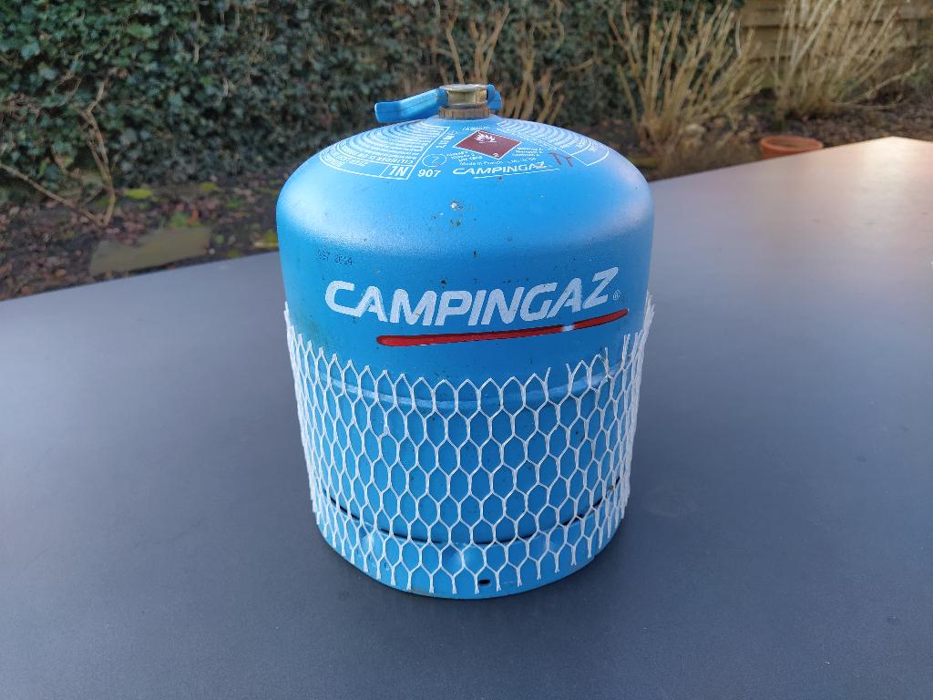 Gasfles, Ophalen, Gebruikt