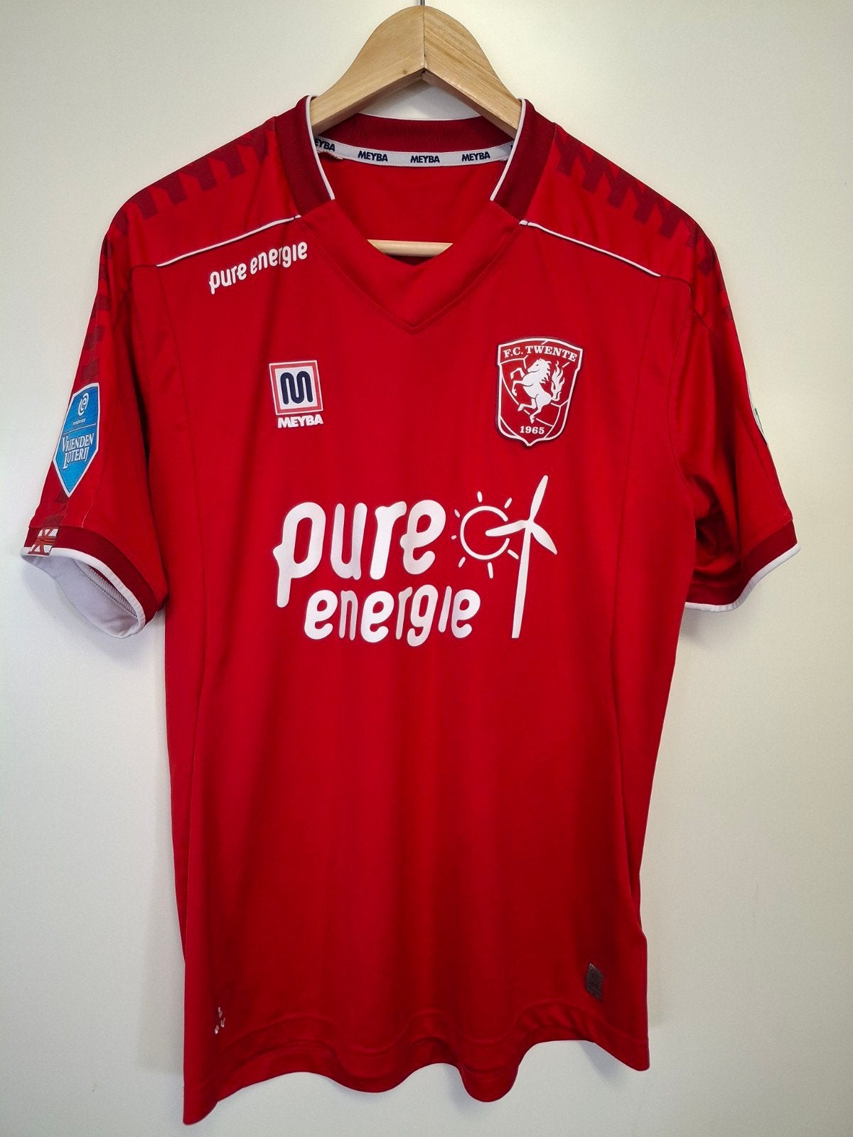 Fc Twente Match Worn Thuisshirt Luciano Narsingh 2020-2021, Verzamelen, Sportartikelen en Voetbal, Ophalen of Verzenden, Zo goed als nieuw