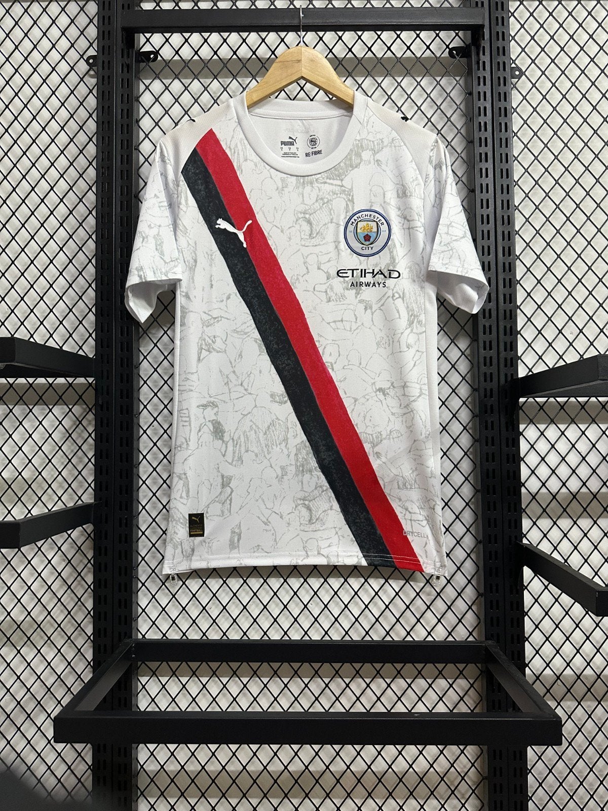 Man City 25/26 Special Shirt Wit - Nieuw! Fan Versie, Verzenden, Nieuw, Buitenlandse clubs, Shirt
