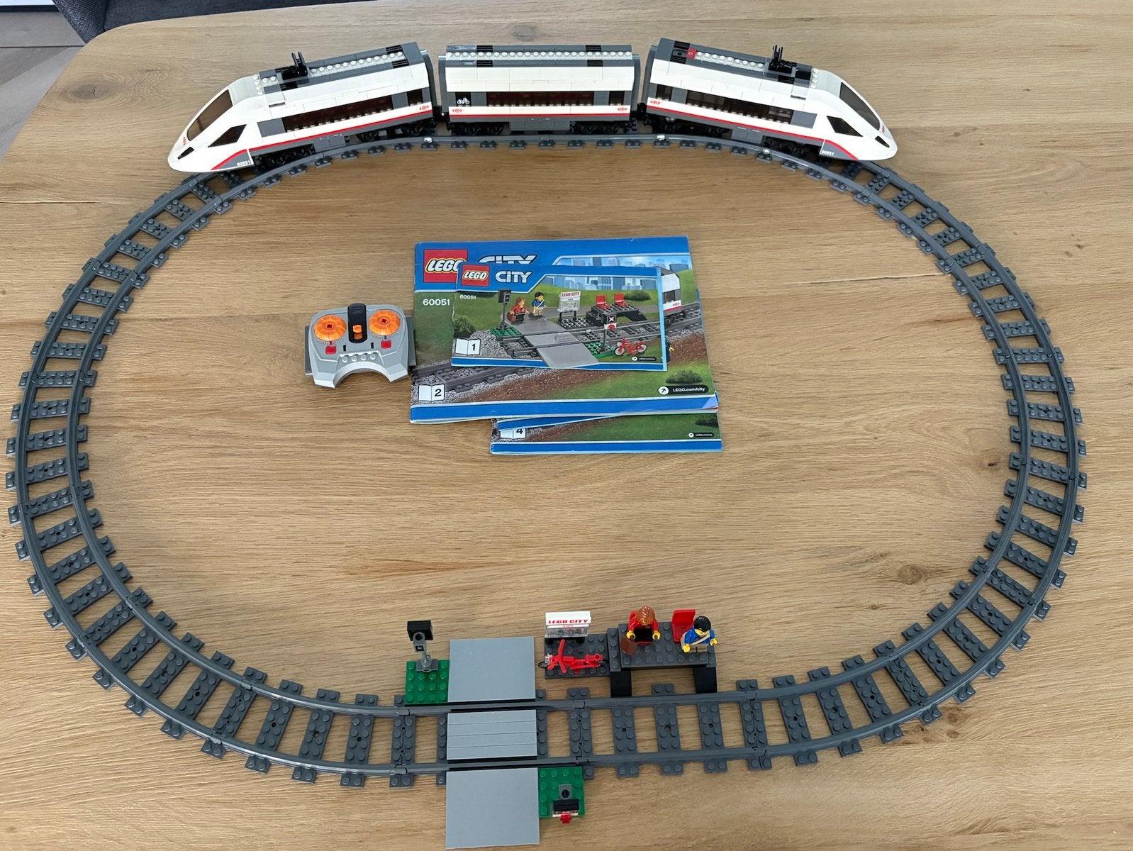 Lego 60051 high speed passenger train hogesnelheidstrein, Compleet, City, Lego, Ophalen of Verzenden