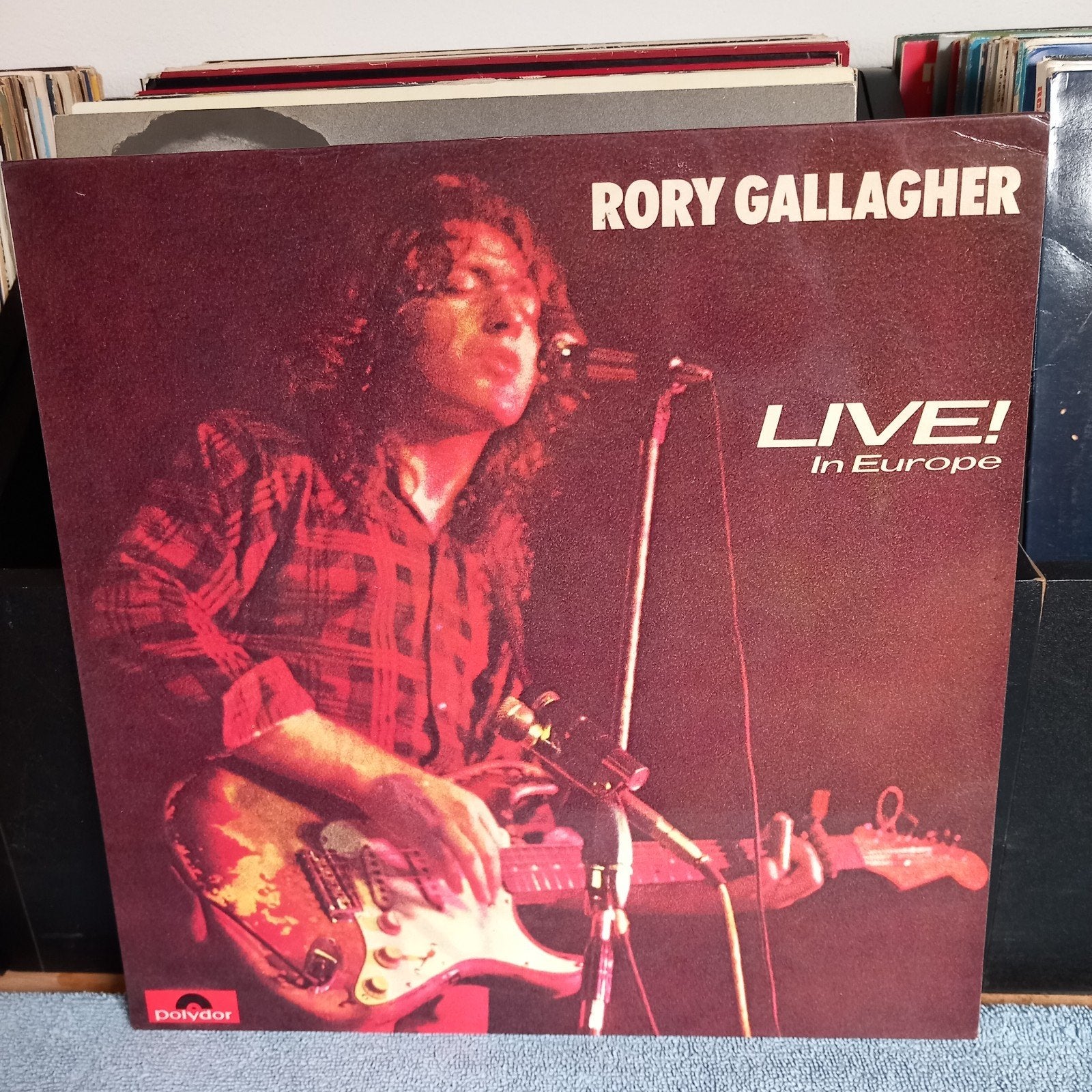 Lp rory gallagher live in europe, Ophalen of Verzenden, 12 inch