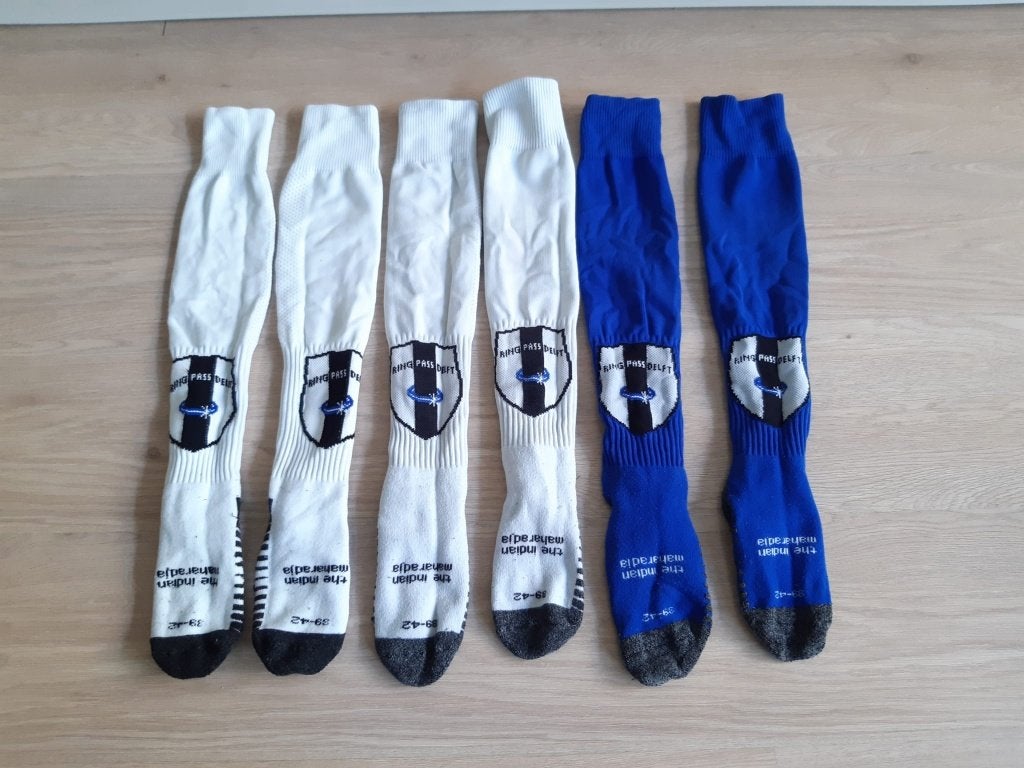 Originele Ring Pass Delft hockeykousen (maat 39-42), Sport en Fitness, Hockey, Ophalen, Gebruikt, Kleding