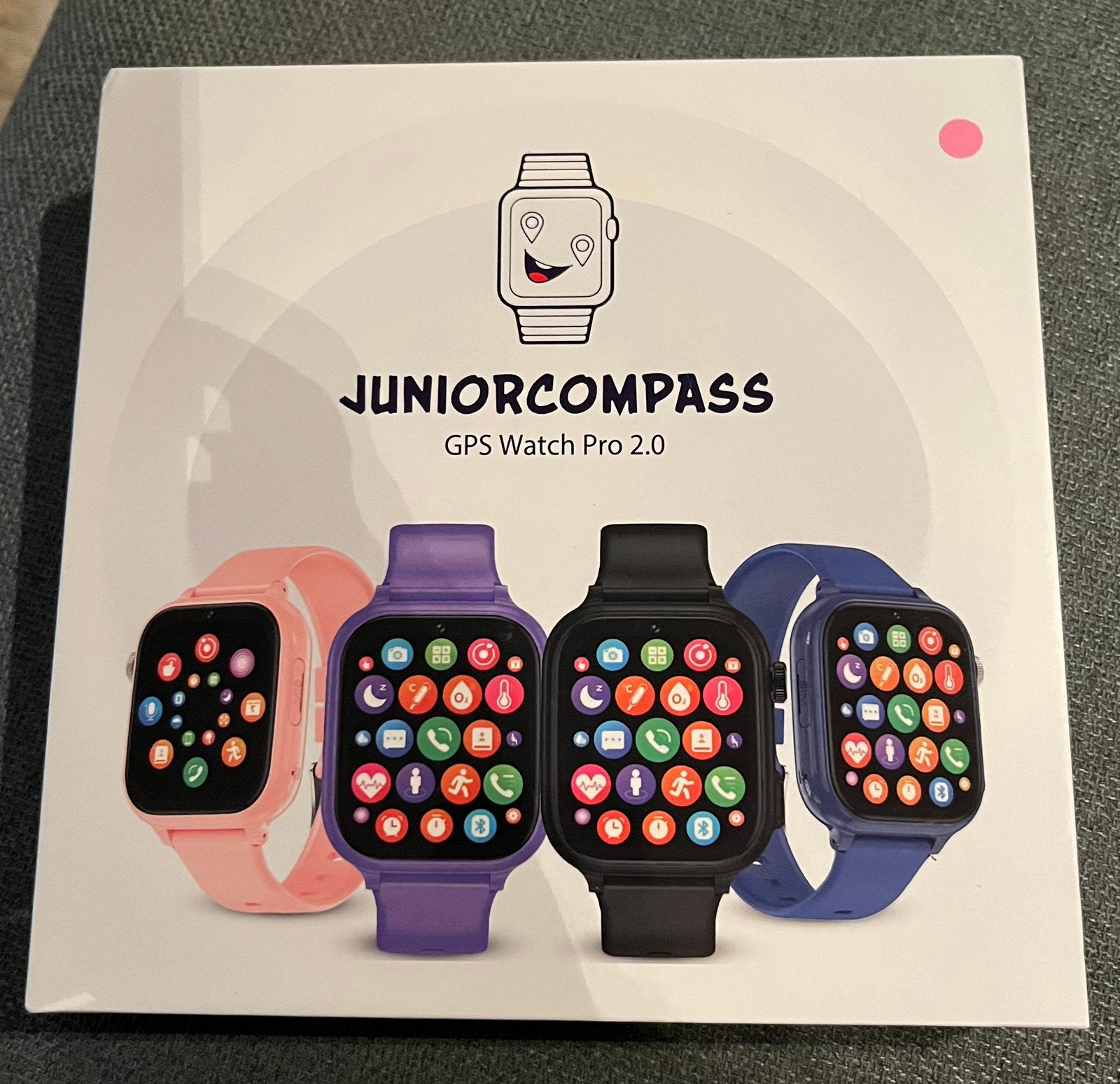 Juniorcompass GPS smart Watch Pro 2.0 - mag snel weg!@, Sieraden, Tassen en Uiterlijk, Ophalen, Gebruikt, Roze, Meisje