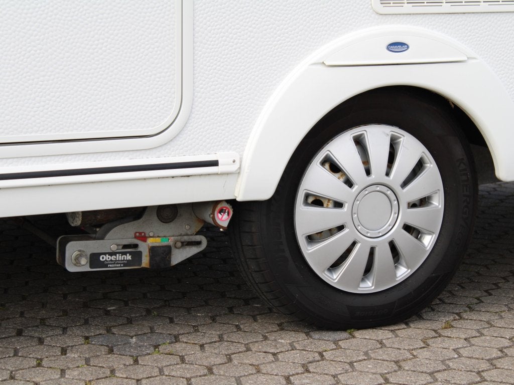 Caravelair Antares 390 Voortent Mover 1000KG Dwars bed, Caravans en Kamperen, Bedrijf, Treinzit, Caravelair, Schokbreker