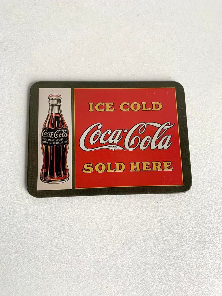 Prachtige bordje van Coca Cola, Verzamelen, Ophalen of Verzenden, Zo goed als nieuw, Reclamebord