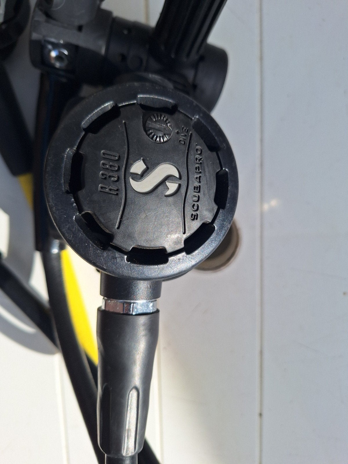 Scubapro ademautomaat mk20 met r380 automaat, Ophalen of Verzenden, Gebruikt, Duikcomputer