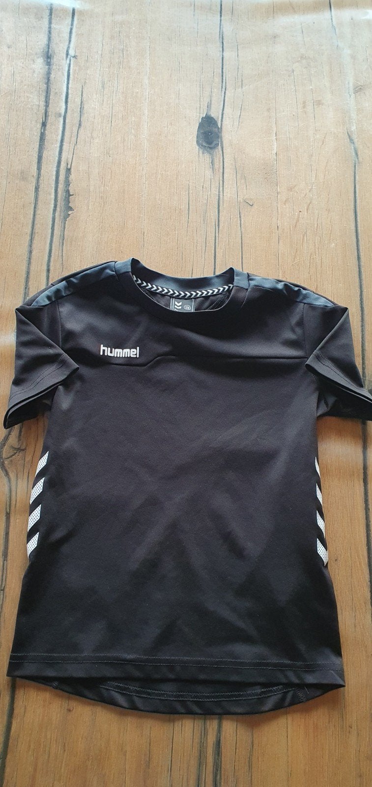 Hummel sportshirt maat 128, Gebruikt, Jongen of Meisje, Ophalen of Verzenden, Shirt of Longsleeve